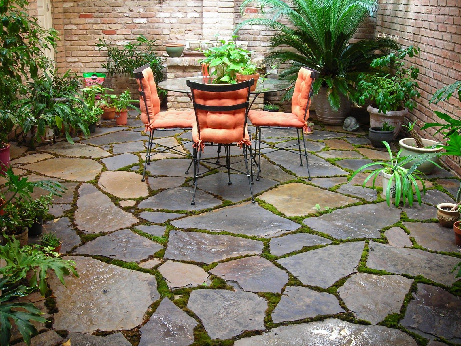 Stone Slate Patio