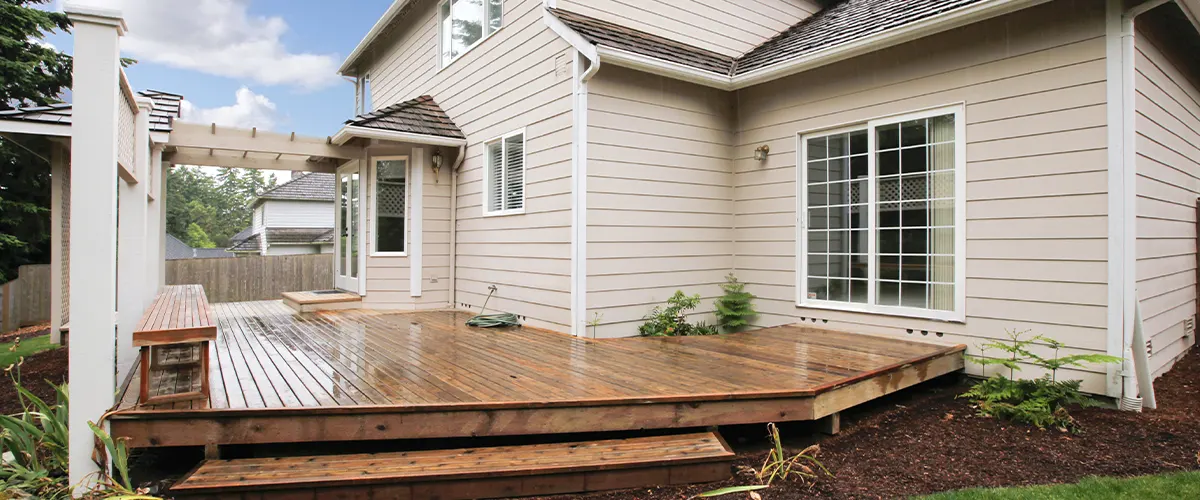 attached deck